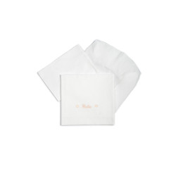 SET LENZUOLA 3 PZ. - CON RICAMO PERSONALIZZABILE