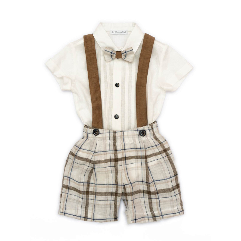 Completo 3 Pz. (camicia a body fino a 18M) Completo 3 Pz. (camicia a body fino a 18M)