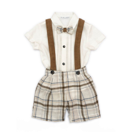 Completo 3 Pz. (camicia a body fino a 18M)
